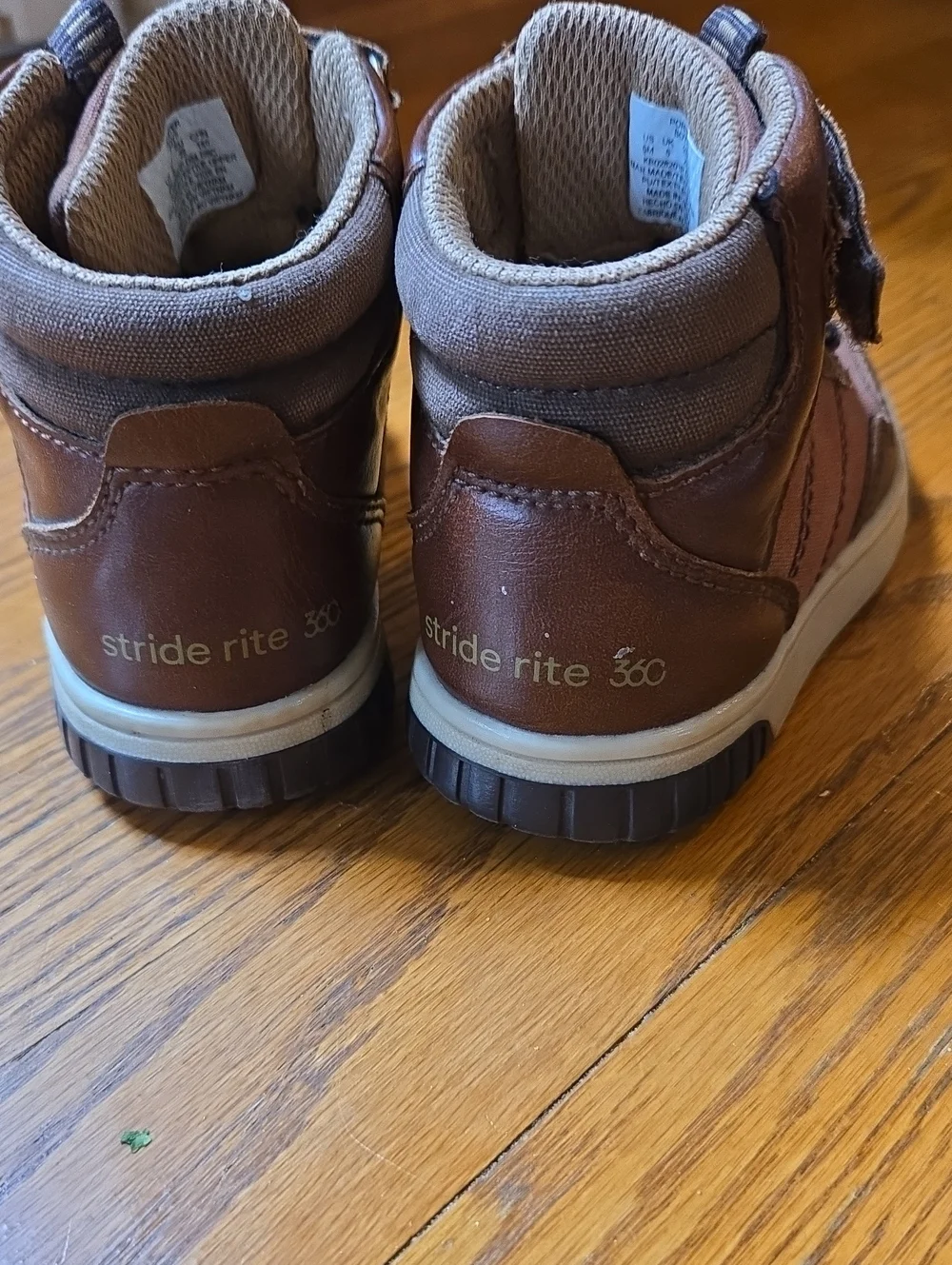 Stride Rite Porter Boots, Brown, Size 6M